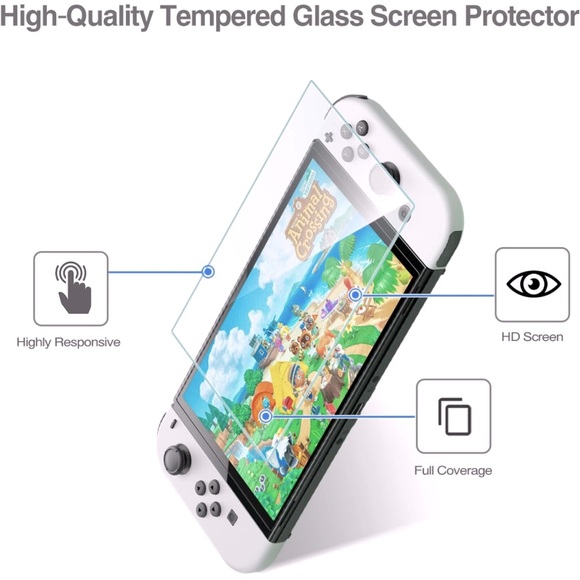 Nintendo switch OLED - Screen protectors - Picture 2 of 6